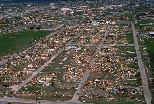 Hurricane Andrew Homestead Florida Destruction